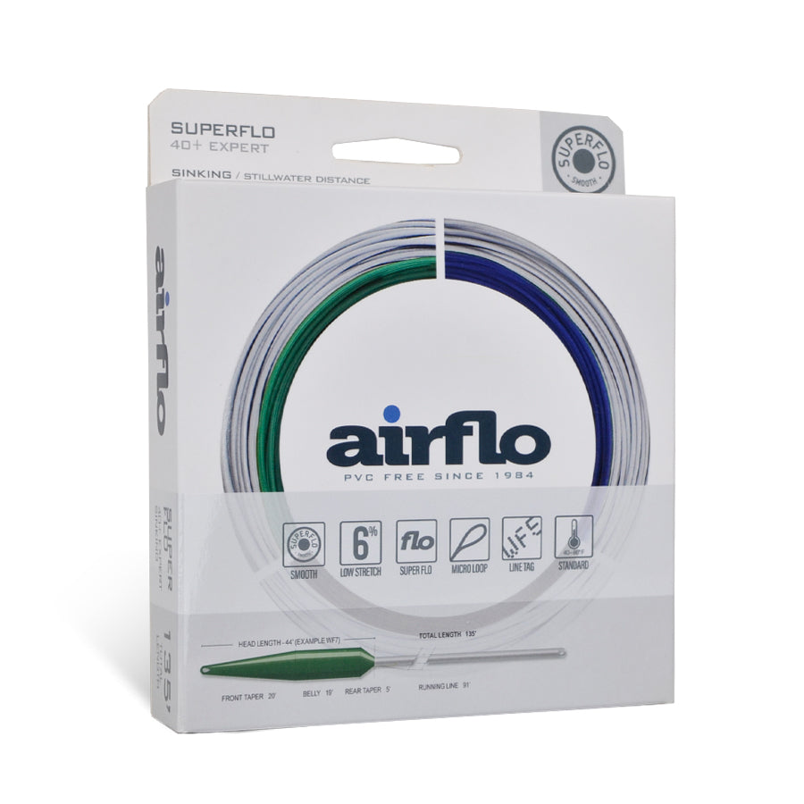 Superflo 40+ Expert (Long Head) Fly Lines | Airflo USA – Mayfly