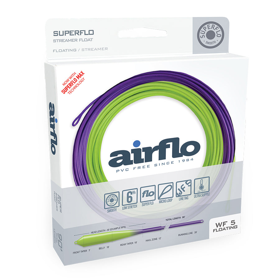 Superflo Max Streamer Float | Airflo USA – Mayfly Outdoors