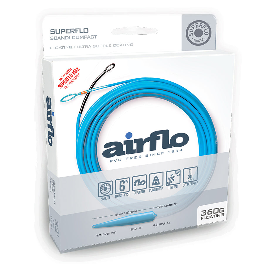 Superflo Max Scandi Compact Float | Airflo USA – Mayfly Outdoors