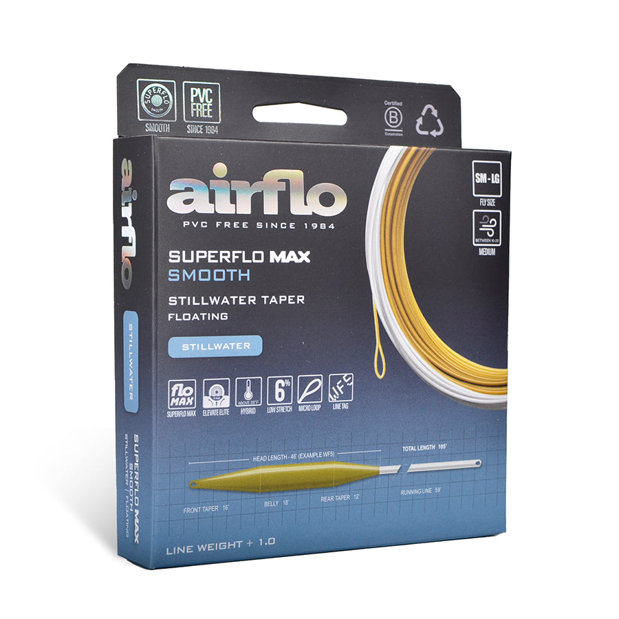Airflo Superflo Max Smooth Stillwater Float Fly Line | Airflo