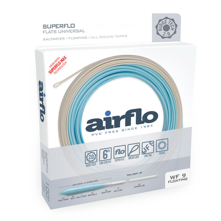 SUPERFLO RIDGE 2.0 FLATS UNIVERSAL TAPER