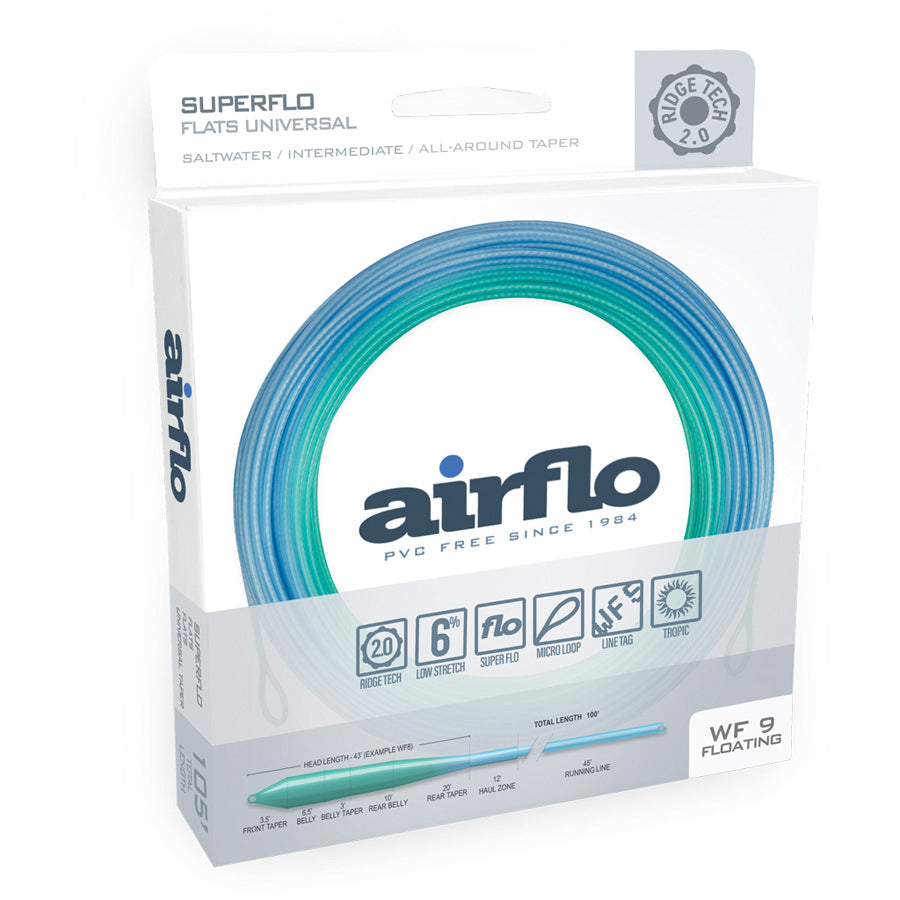 Superflo Ridge 2.0 Flats Universal Fly Lines | Airflo USA – Mayfly