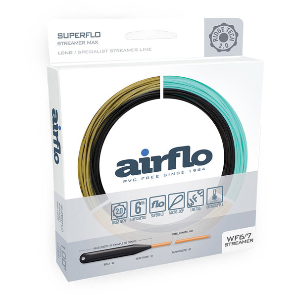 Superflo Ridge 2.0 Streamer Max Long Line | Airflo USA – Mayfly