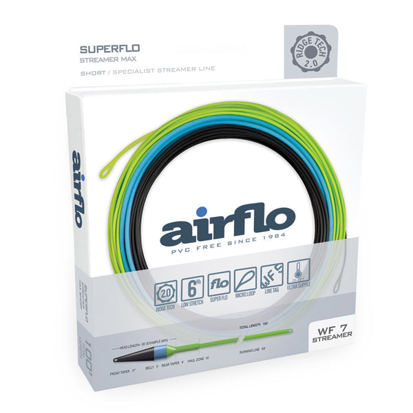 Superflo Ridge 2.0 Streamer Max Fly Lines | Airflo USA – Mayfly