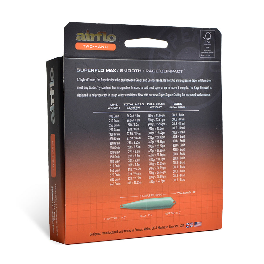 SUPERFLO MAX SMOOTH - RAGE COMPACT