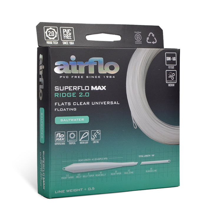 SUPERFLO MAX RIDGE 2.0 - FLATS CLEAR UNIVERSAL