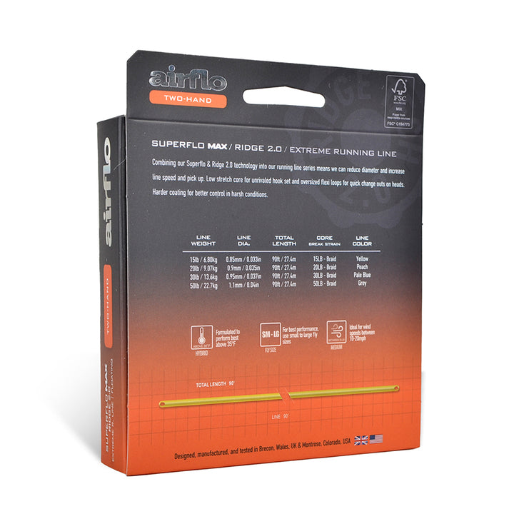 SUPERFLO MAX RIDGE 2.0 - EXTREME RUNNING LINE