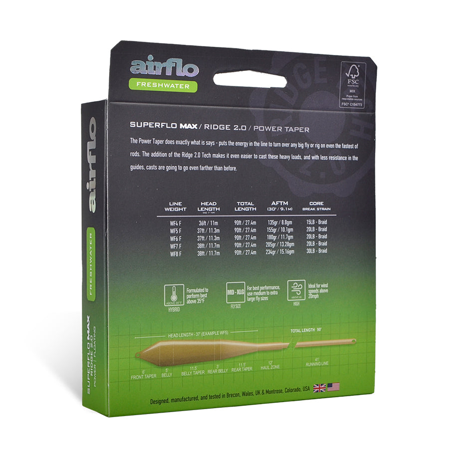 SUPERFLO MAX RIDGE 2.0 - POWER TAPER