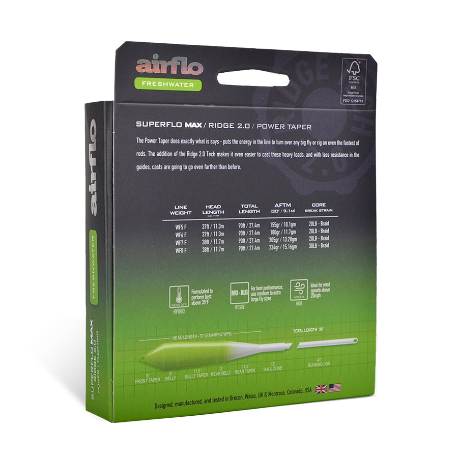 SUPERFLO MAX RIDGE 2.0 - POWER TAPER