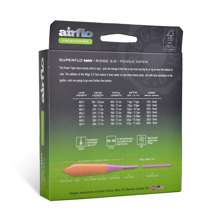 SUPERFLO MAX RIDGE 2.0 - POWER TAPER