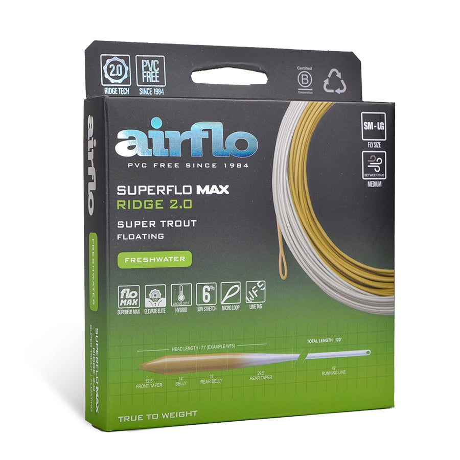 Superflo Max Ridge 2.0 Super Trout Fly Line | Airflo Fishing