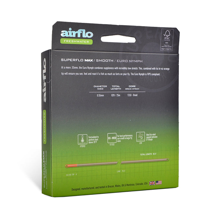 SUPERFLO MAX SMOOTH - EURO NYMPH - OLIVE