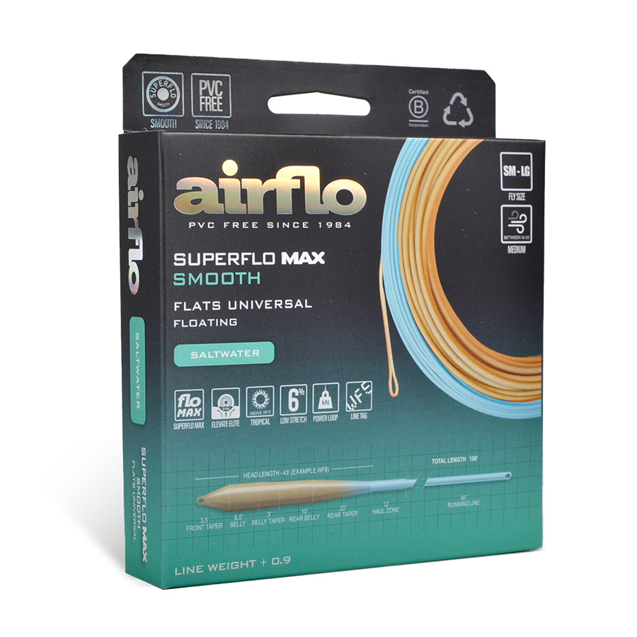 Superflo Max Smooth Flats Universal Fly Line | Airflo Fishing