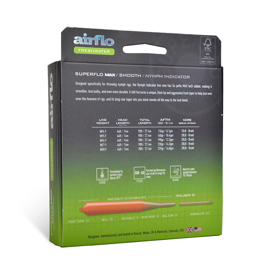 Superflo Max Smooth Nymph Indicator Fly Line | Airflo Fishing Products ...