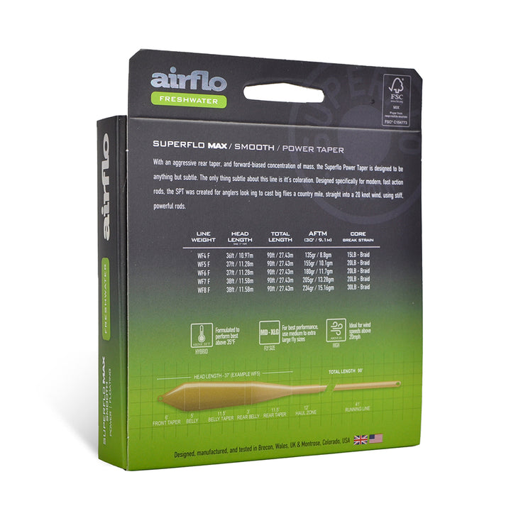 SUPERFLO MAX SMOOTH - POWER TAPER