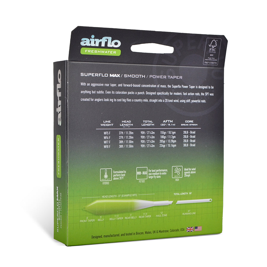 SUPERFLO MAX SMOOTH - POWER TAPER