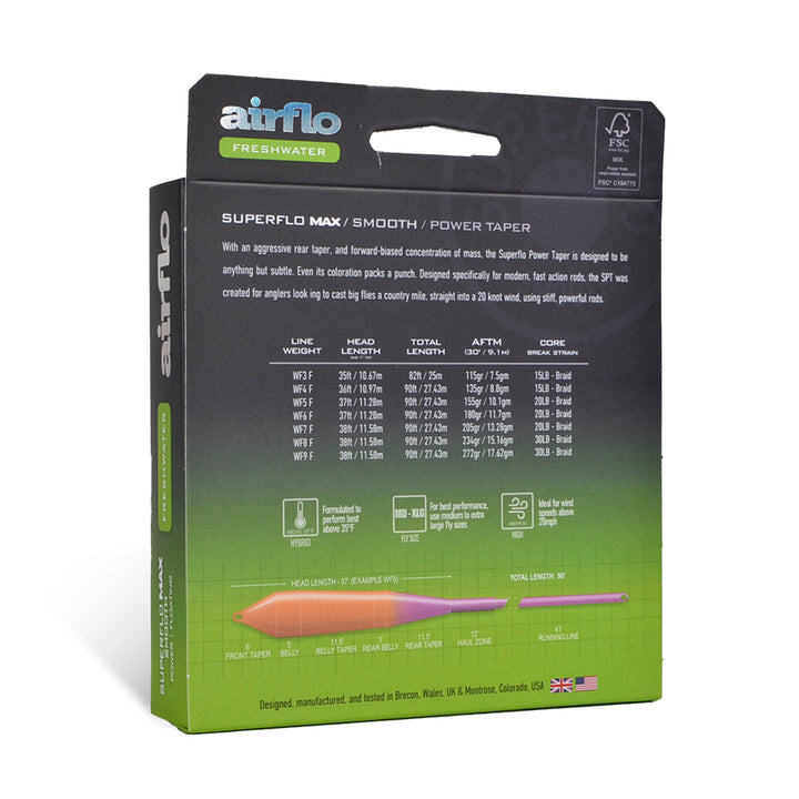 SUPERFLO MAX SMOOTH - POWER TAPER