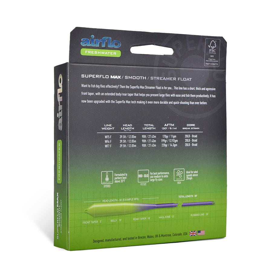 SUPERFLO MAX SMOOTH - STREAMER FLOAT