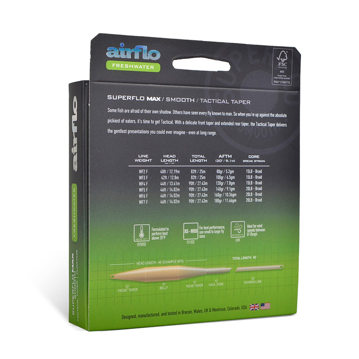 SUPERFLO MAX SMOOTH - TACTICAL TAPER