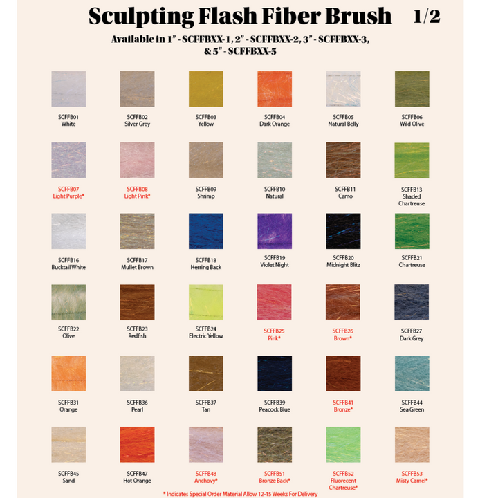 Sculpting Flash Fiber Brush 2" - SALE