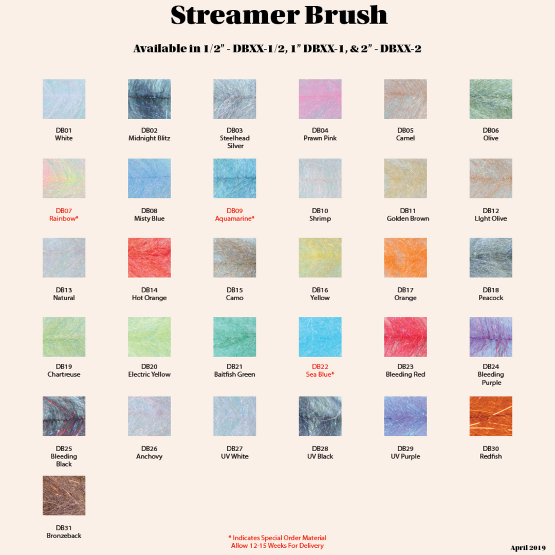 Streamer Brush 2" - Sale