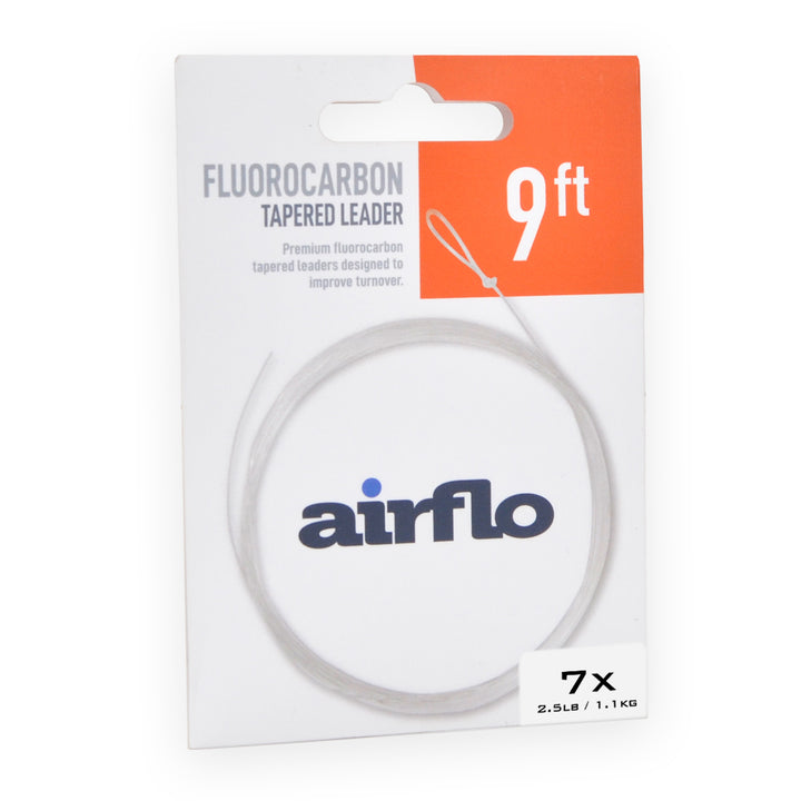 FLUOROCARBON TAPERED LEADERS - 9'