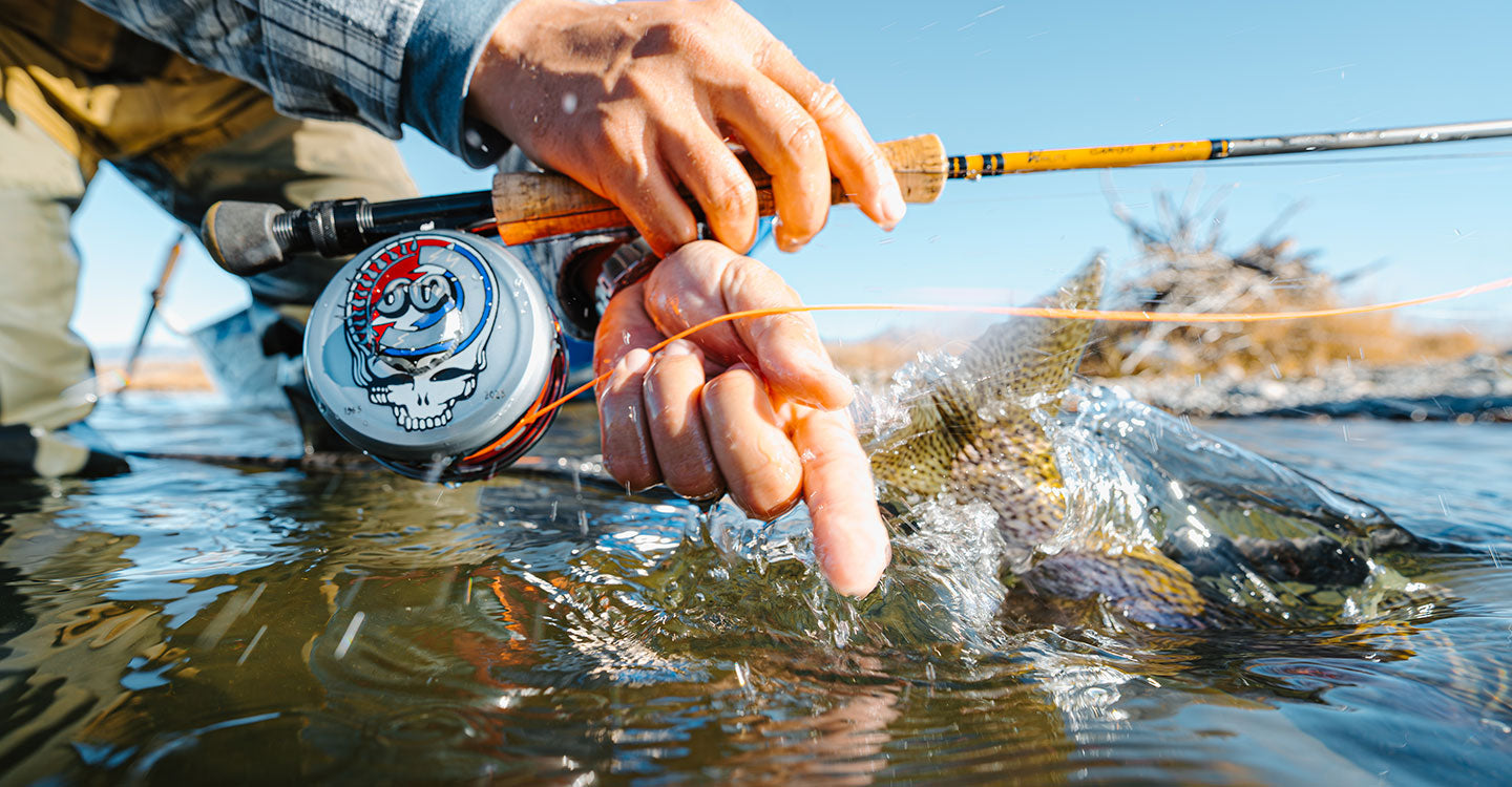 american fly fishing reels Abel TR Reel - USA Flag Featuring Iconic Reels Red, white, and blue! ,