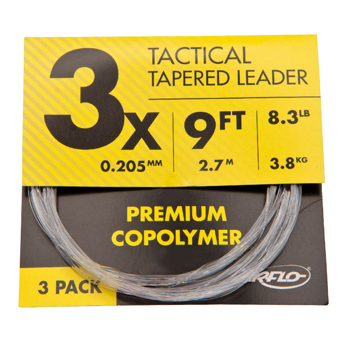 TACTICAL MONO TAPERED LEADERS - 9'