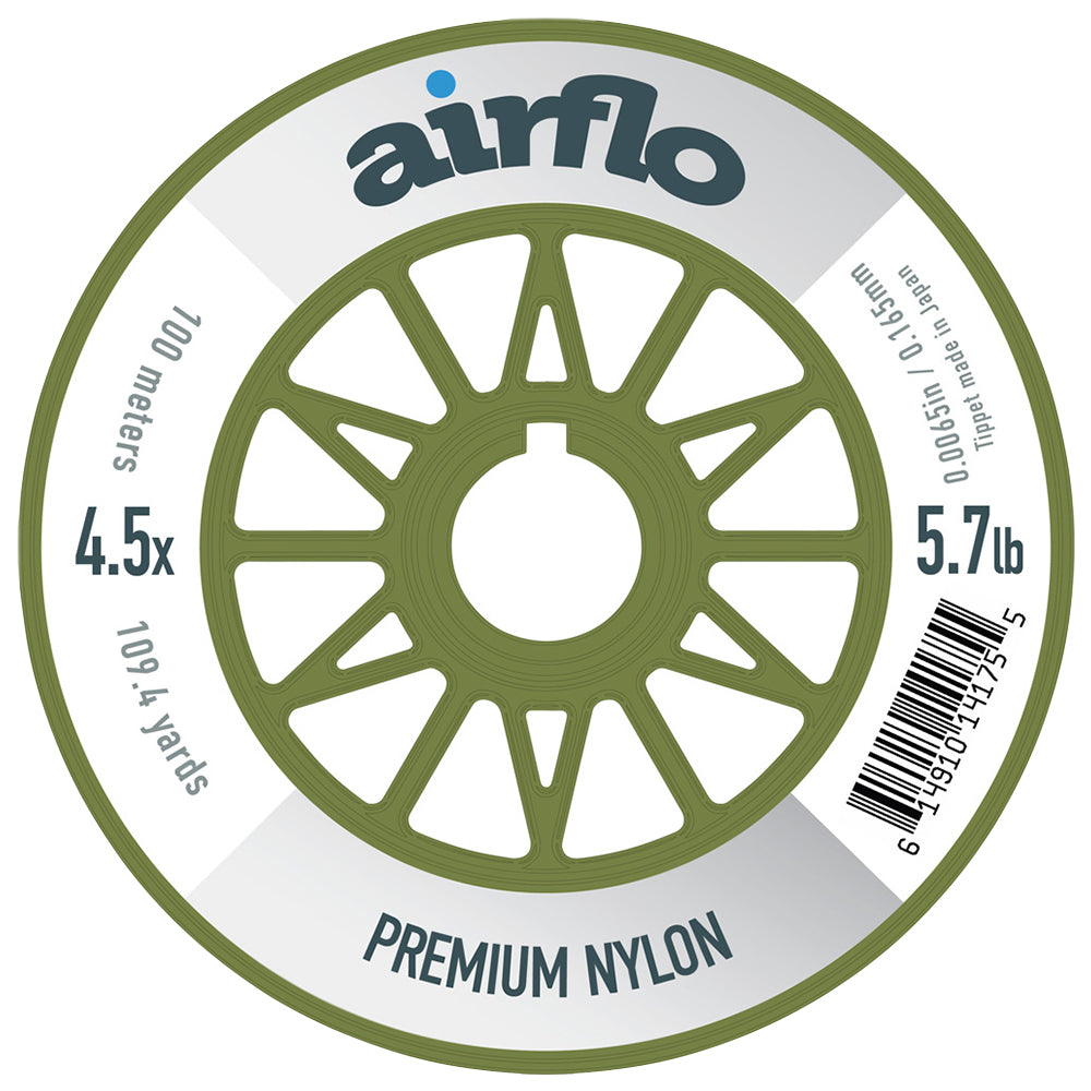 AIRFLO PREMIUM NYLON TIPPET - 100M