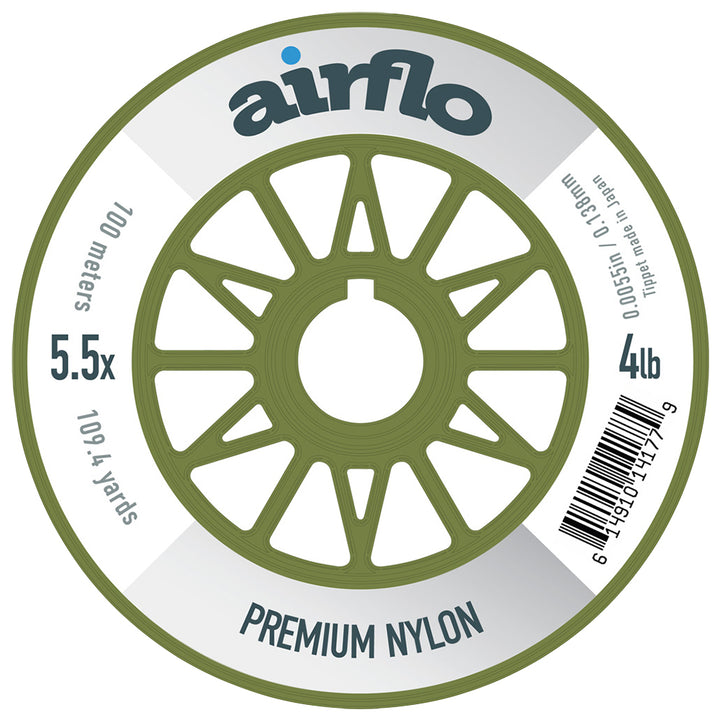 AIRFLO PREMIUM NYLON TIPPET - 100M