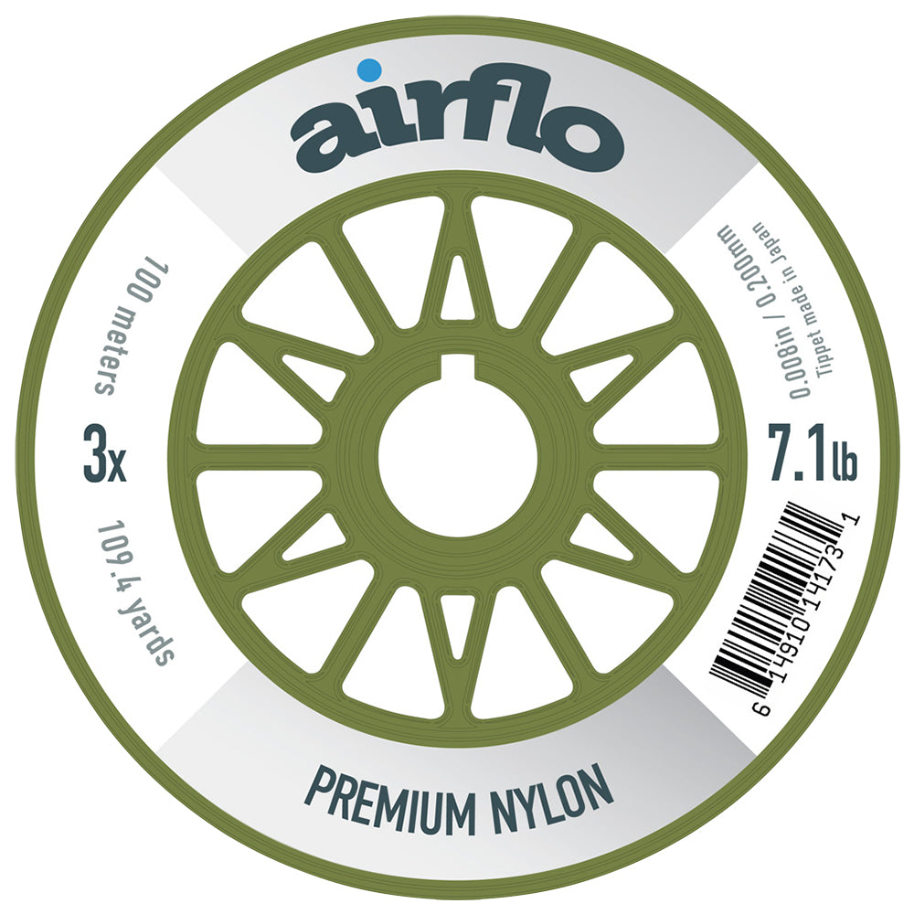 AIRFLO PREMIUM NYLON TIPPET - 100M