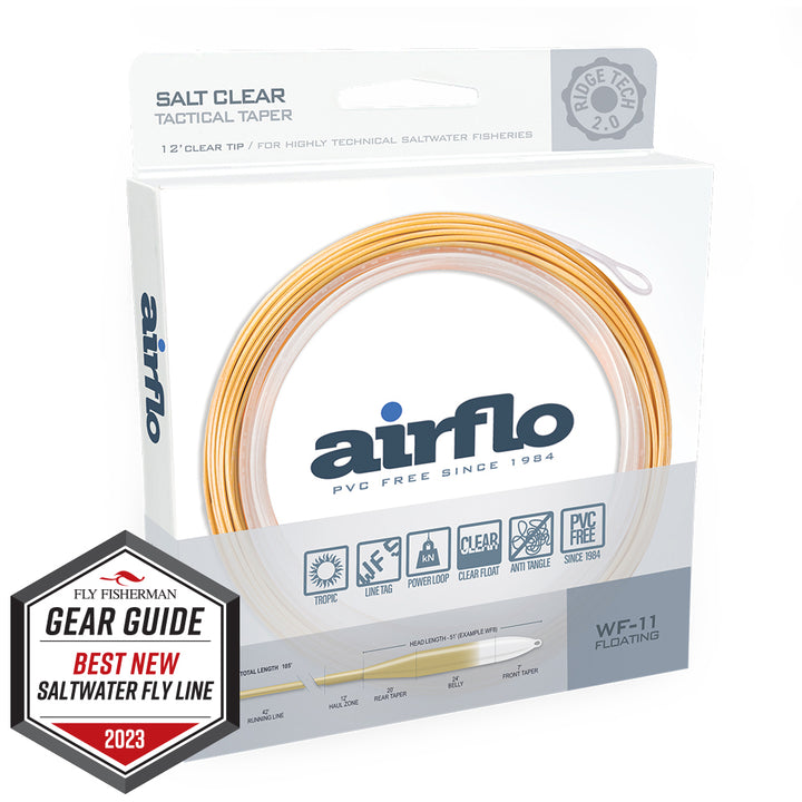 SUPERFLO RIDGE 2.0 FLATS TACTICAL TAPER | 12' CLEAR TIP
