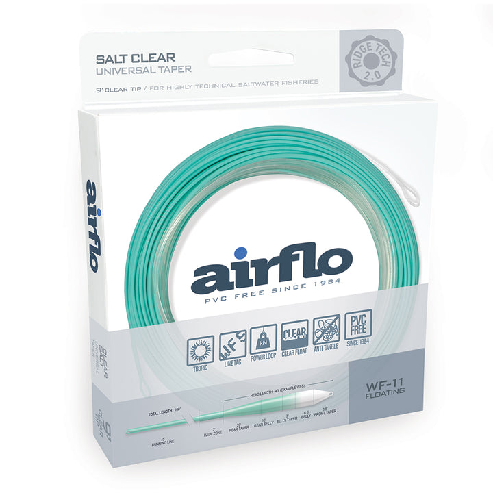SUPERFLO RIDGE 2.0 FLATS UNIVERSAL TAPER | 9' CLEAR TIP